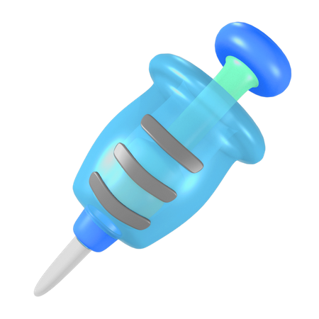 Syringe  3D Illustration