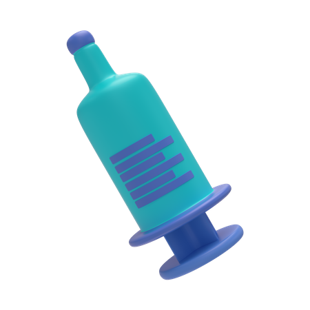 Syringe  3D Illustration