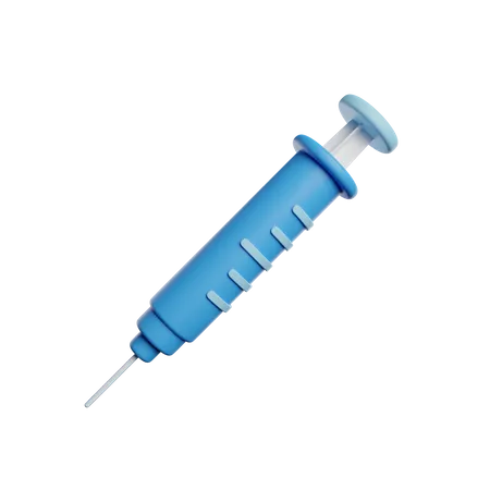 Syringe Vaccine 3D Icon