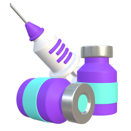 Syringe 3D Icon