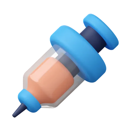 Syringe 3 D Icon Design 3D Icon