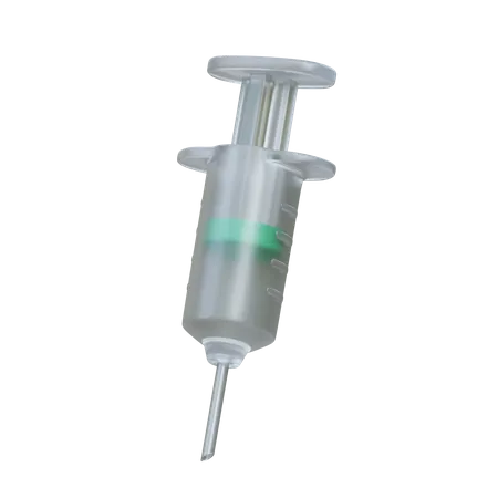 Syringe 3 D Medical Icon 3D Icon