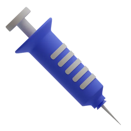 Syringe 3 D Icon 3D Icon