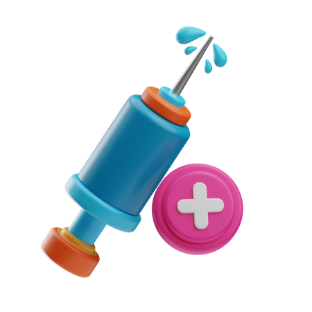 Syringe  3D Icon