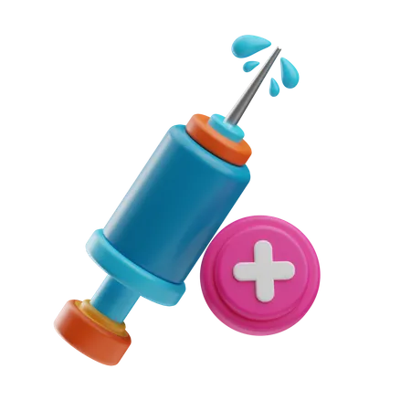 Syringe  3D Icon