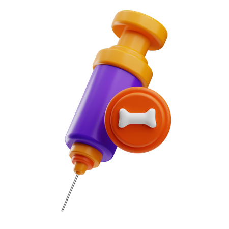 Syringe Daycare  3D Icon