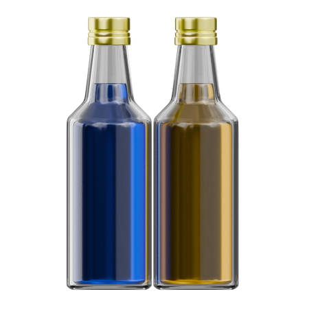 Syrup Bottle  3D Icon