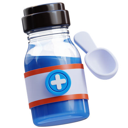 Syrup_medicine  3D Icon
