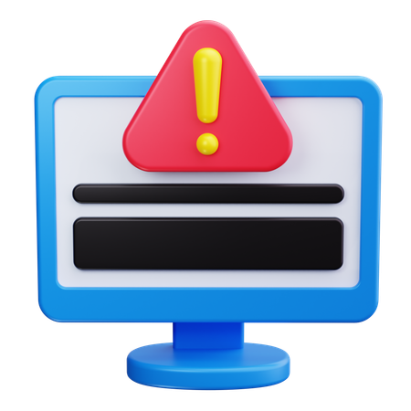 System Alert  3D Icon