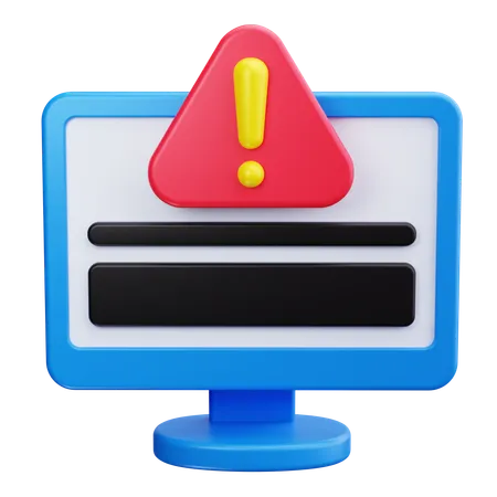 System Alert  3D Icon