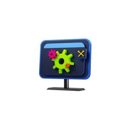 System Configuration 3D Icon