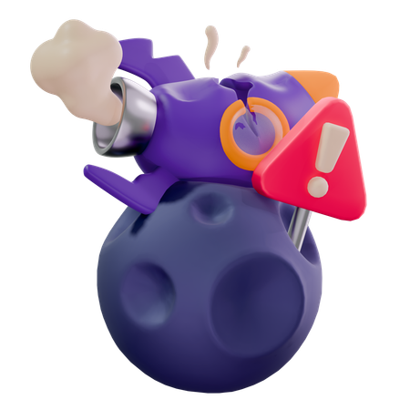 System Crash  3D Icon