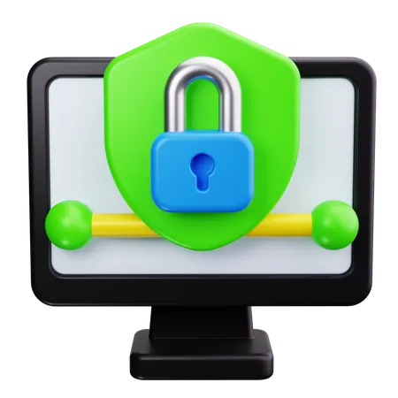 System Encryption  3D Icon