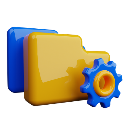 System File  3D Icon