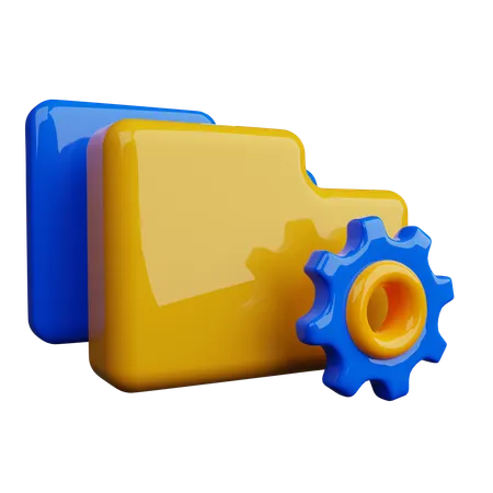 System File  3D Icon
