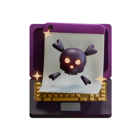 System Malware  3D Icon