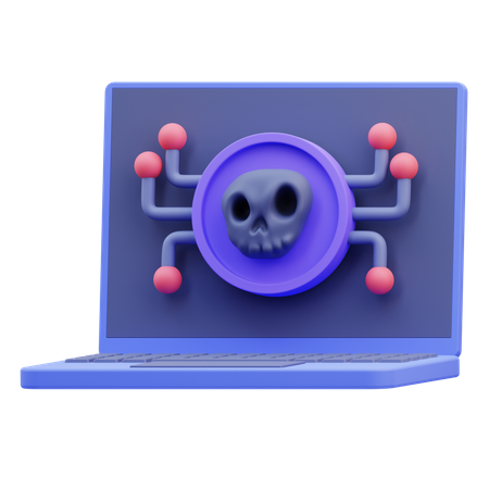 System Malware  3D Icon