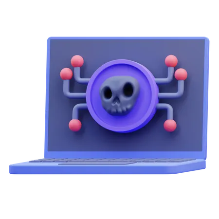 System Malware 3D Icon