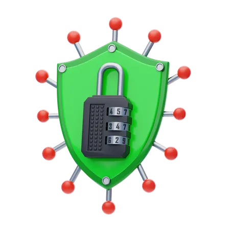 System protection  3D Icon