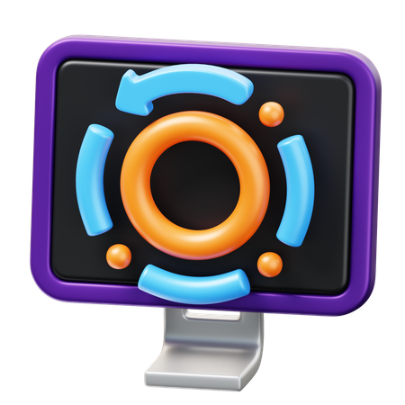 System Reboot  3D Icon