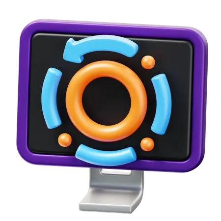 System Reboot  3D Icon