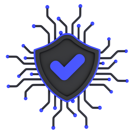 System Security  3D Icon