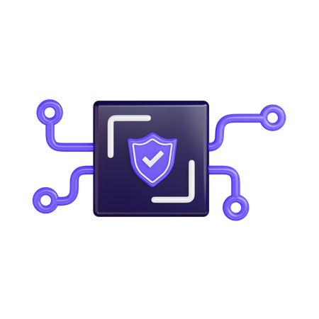 System Security  3D Icon