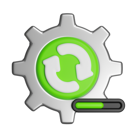 System Update  3D Icon