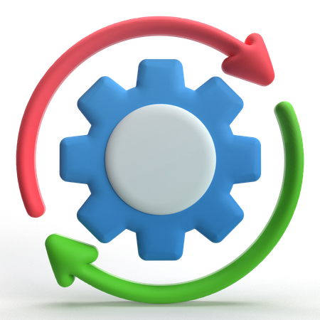 System Update  3D Icon