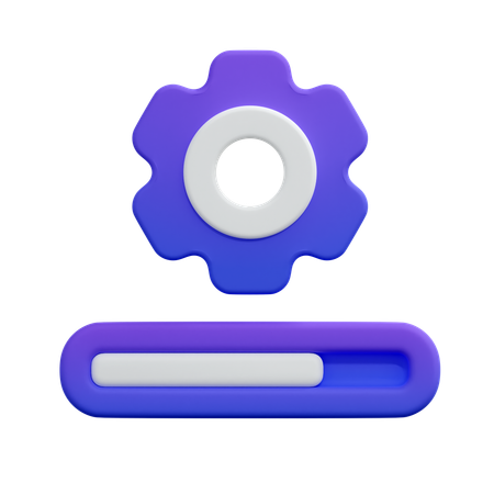 System Update Progress  3D Icon