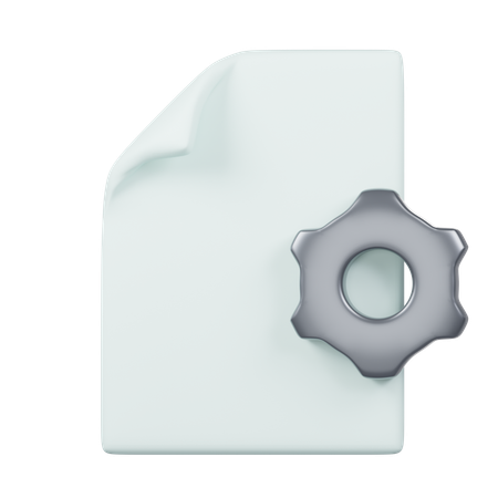 Systemdatei  3D Icon