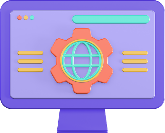 Système cms  3D Icon