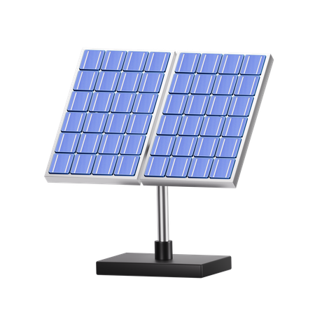 Système de panneaux solaires  3D Icon