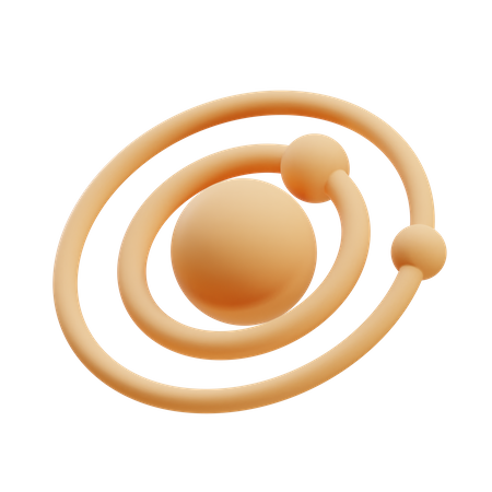Système solaire  3D Icon