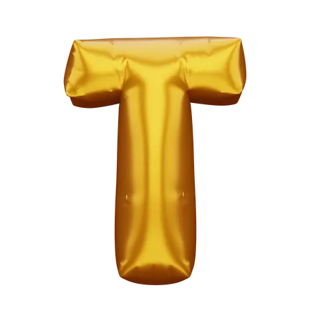 T  3D Icon