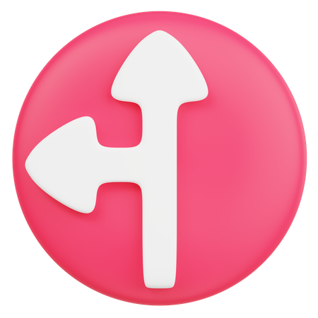 T Junction  3D Icon