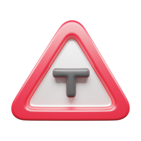 T Junction  3D Icon