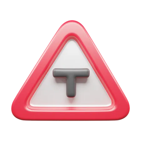 T Junction  3D Icon