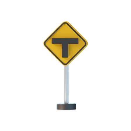 T Junction  3D Icon