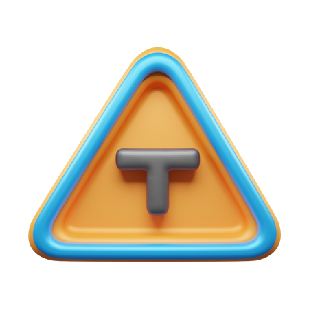 T Junction  3D Icon