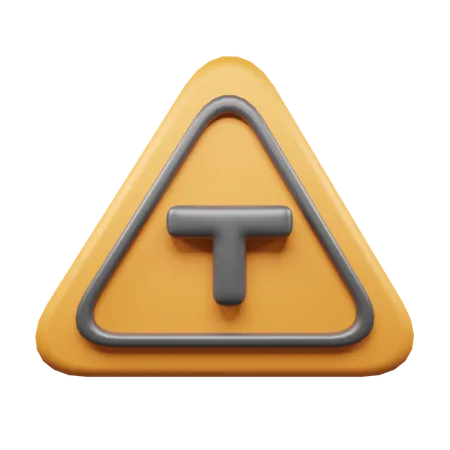 T Junction  3D Icon