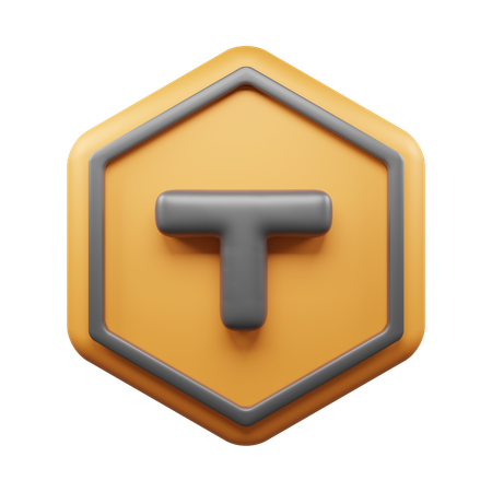 T Junction  3D Icon