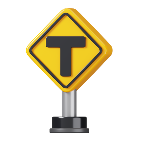 T Junction  3D Icon