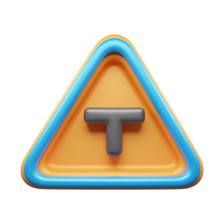 T-Kreuzung  3D Icon