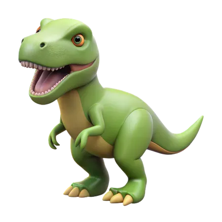 T-Rex Dinosaur  3D Icon