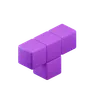 T-Shape Tetris Block