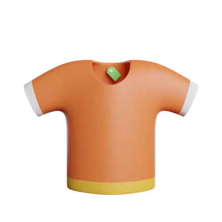Shirt Online Store Product 3D Icon