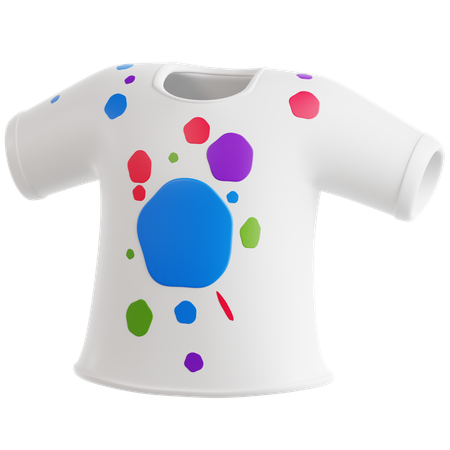 T-shirt holi  3D Icon