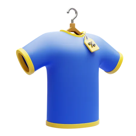 T-shirt rabatt  3D Icon