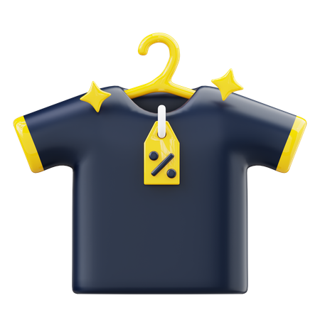 T-shirt remise  3D Icon